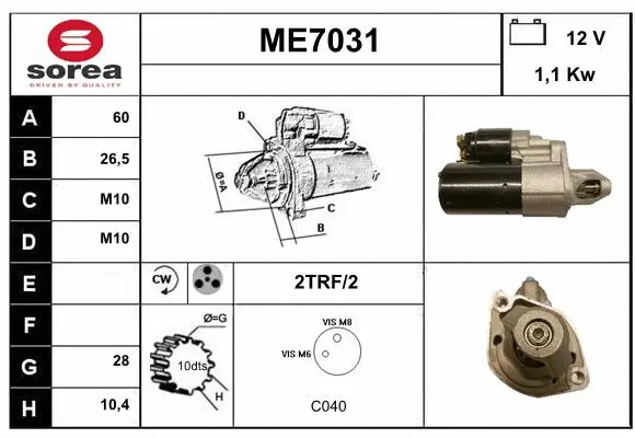 Starter (ME7031)