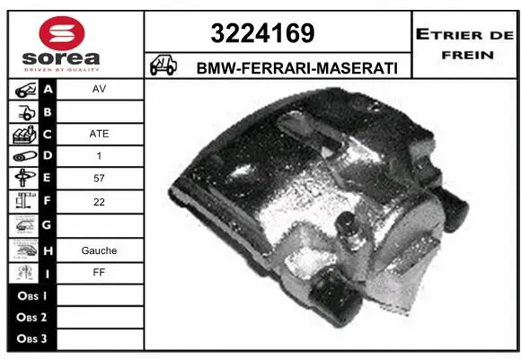 Brake Caliper (3224169)