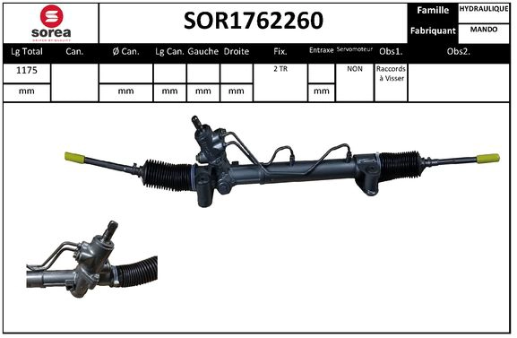 Steering Gear (SOR1762260)