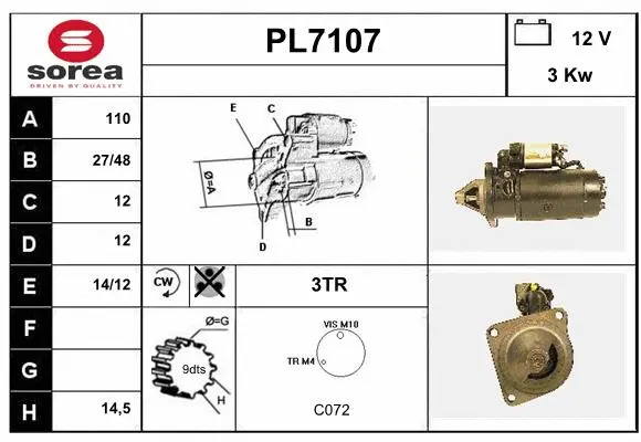 Starter (PL7107)