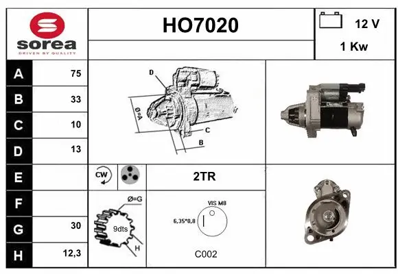 Starter (HO7020)