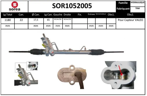 Steering Gear (SOR1052005)