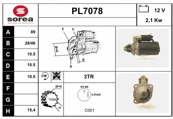 Starter (PL7078)