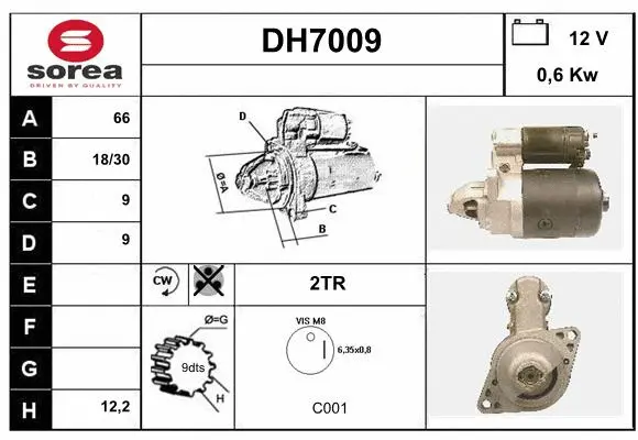 Starter (DH7009)