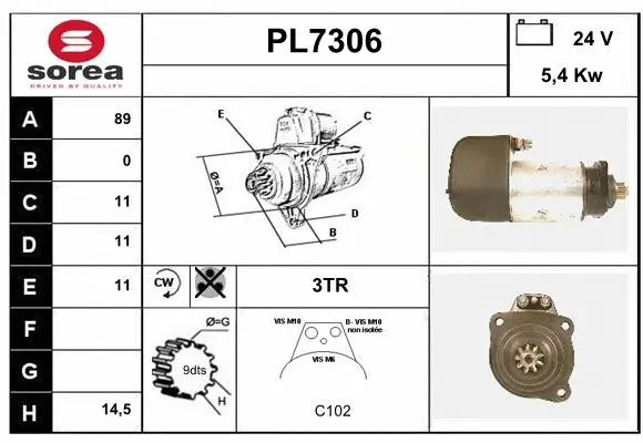 Starter (PL7306)