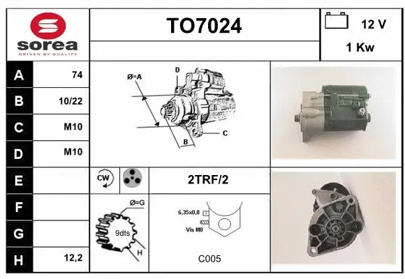 Starter (TO7024)