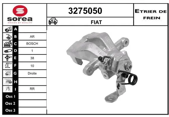 Brake Caliper (3275050)