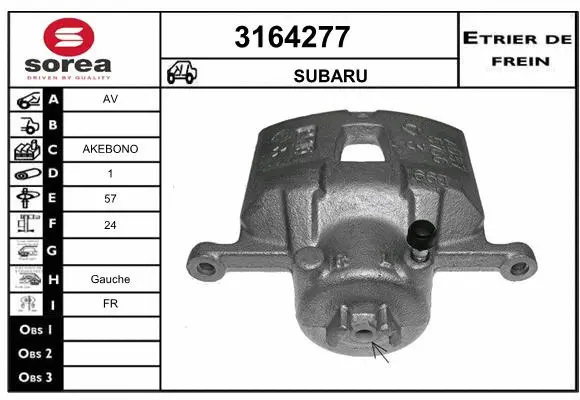 Brake Caliper (3164277)