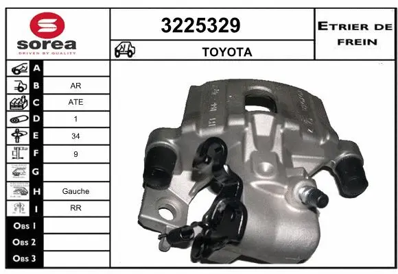 Brake Caliper (3225329)