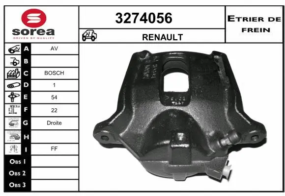 Brake Caliper (3274056)