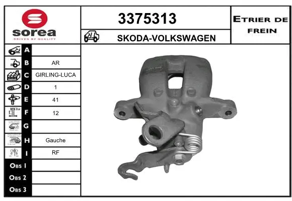 Brake Caliper (3375313)