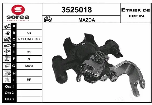 Brake Caliper (3525018)