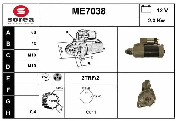 Starter (ME7038)