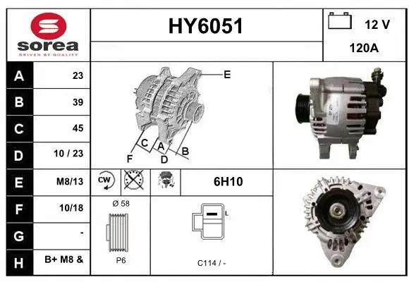 Alternator (HY6051)
