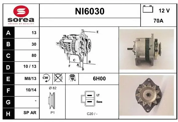 Alternator (NI6030)