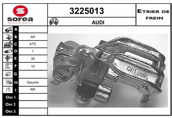 Brake Caliper (3225013)