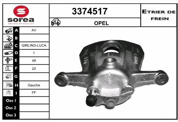 Brake Caliper (3374517)