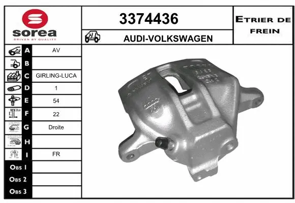 Brake Caliper (3374436)