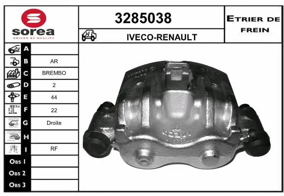 Brake Caliper (3285038)