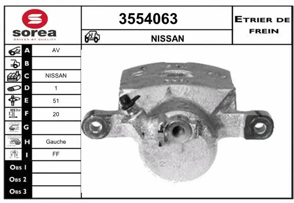 Brake Caliper (3554063)