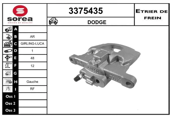 Brake Caliper (3375435)