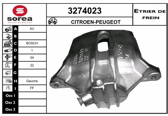 Brake Caliper (3274023)