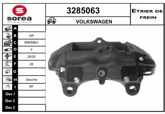 Brake Caliper (3285063)