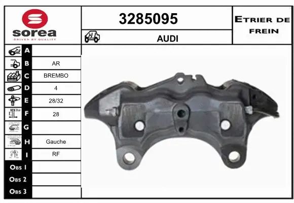 Brake Caliper (3285095)