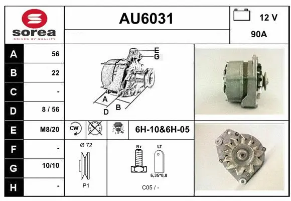 Alternator (AU6031)