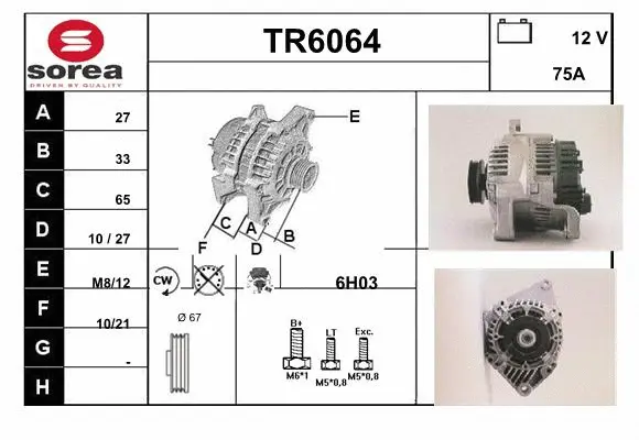 Alternator (TR6064)