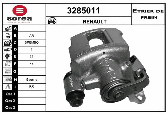 Brake Caliper (3285011)