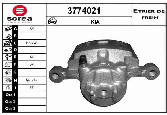 Brake Caliper (3774021)