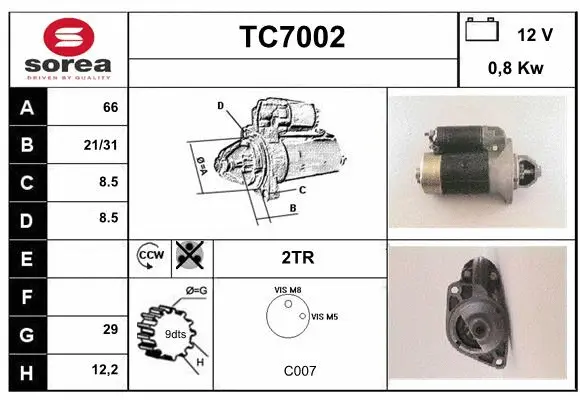 Starter (TC7002)