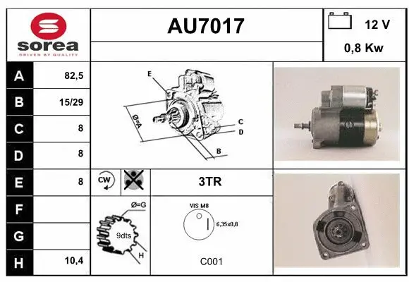 Starter (AU7017)