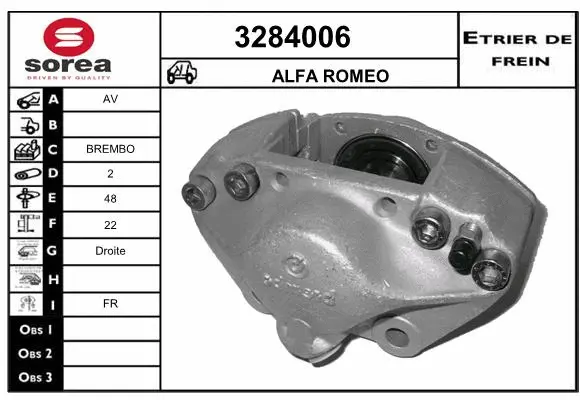 Brake Caliper (3284006)