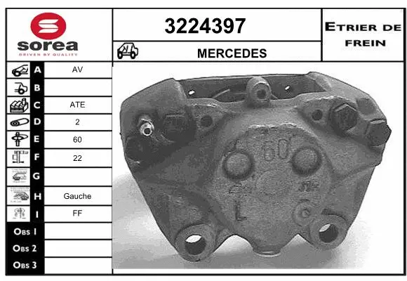 Brake Caliper (3224397)