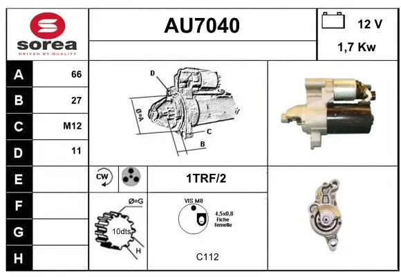 Starter (AU7040)