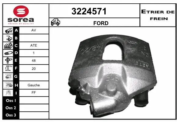 Brake Caliper (3224571)