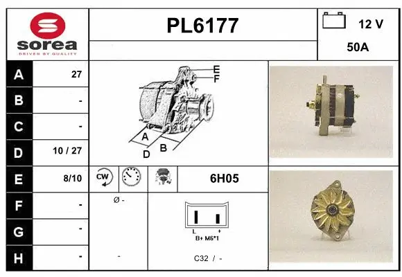 Alternator (PL6177)