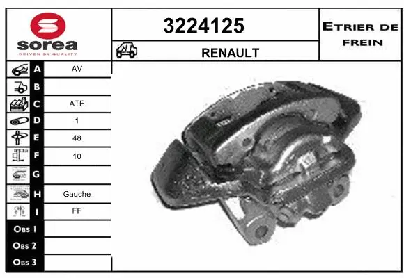 Brake Caliper (3224125)