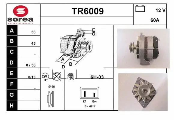 Alternator (TR6009)
