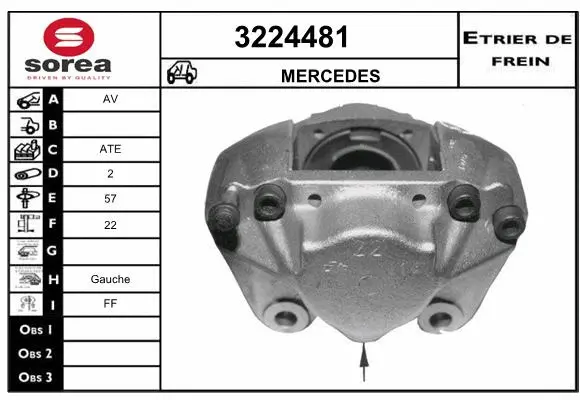 Brake Caliper (3224481)