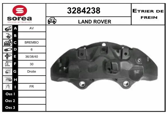 Brake Caliper (3284238)