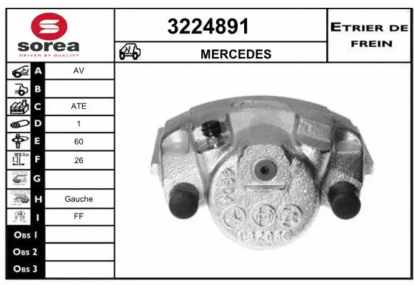Brake Caliper (3224891)