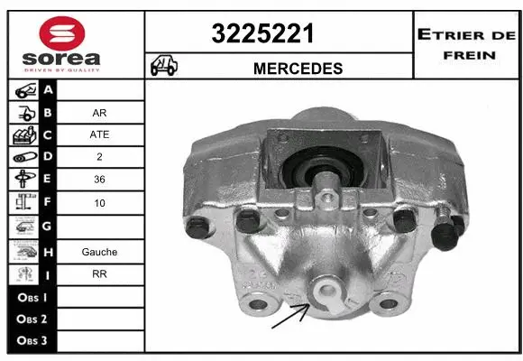 Brake Caliper (3225221)