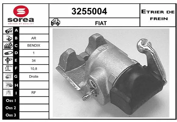 Brake Caliper (3255004)
