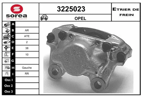 Brake Caliper (3225023)