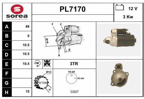 Starter (PL7170)