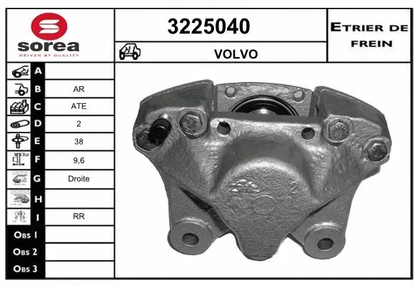 Brake Caliper (3225040)