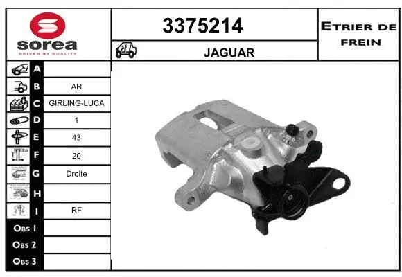 Brake Caliper (3375214)